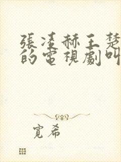 张凌赫王楚然演的电视剧叫什么