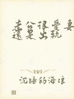 老公很爱妻子却还是出轨