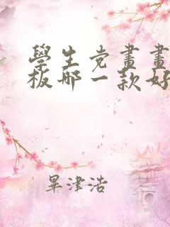 学生党画画买平板哪一款好