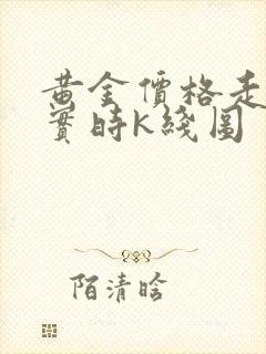 黄金价格走势图实时k线图