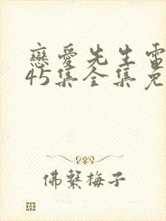 恋爱先生电视剧45集全集免费