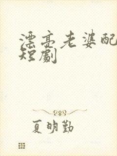 漂亮老婆配过年短剧