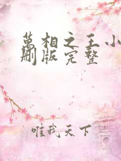 万相之王小说未删版完整