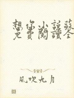 想你小说苏玛丽免费阅读全文无弹窗