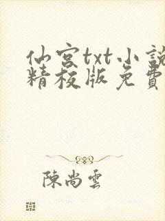 仙宫txt小说精校版免费下载