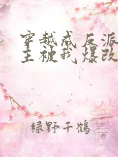 穿越成反派,男主被我爆改成女生