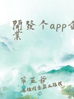 开发个app企业