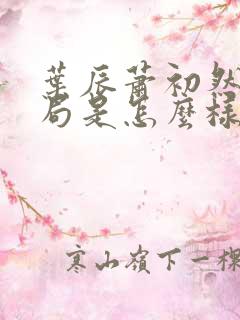 叶辰萧初然大结局是怎么样的