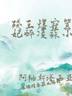 残王爆宠嚣张医妃醉凌苏小说