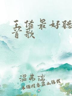 王备最好听的十首歌