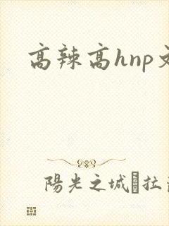 高辣高hnp文