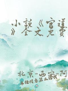 小说《官道红颜》全文免费阅读