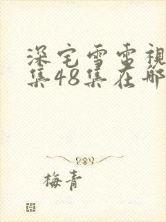 深宅雪电视剧全集48集在哪可以看