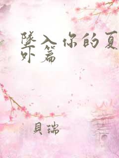 坠入你的夏夜番外篇