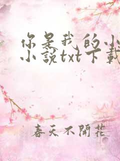 你是我的小确幸小说txt下载