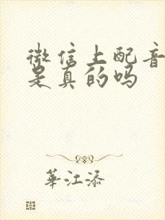 微信上配音赚钱是真的吗