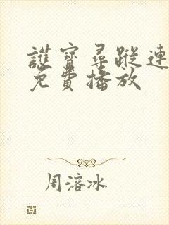 护宝寻踪连续剧免费播放