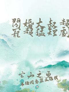 闪婚大叔超棒超宠超猛短剧全集大结局