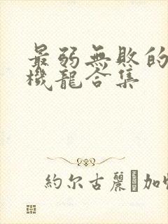 最弱无败的神装机龙合集