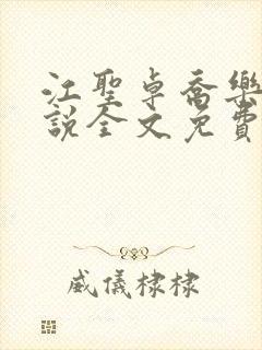 江圣卓乔乐曦小说全文免费阅读