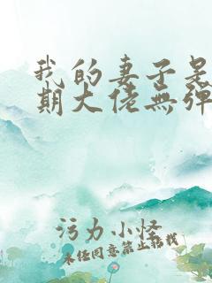 我的妻子是大乘期大佬无弹窗阅读