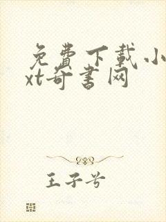 免费下载小说txt奇书网