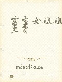 富家女姐姐韩漫免费