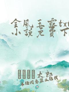 金风玉露txt小说免费下载