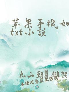 苹果手机如何看txt小说