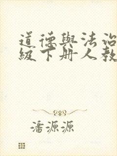 道德与法治八年级下册人教版电子书