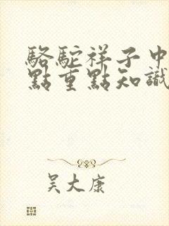 骆驼祥子中考考点重点知识