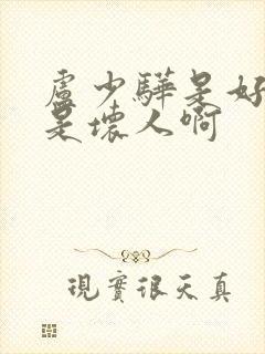 卢少骅是好人还是坏人啊