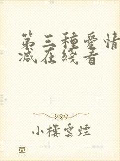 第三种爱情无删减在线看