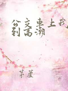 公交车上我被搞到高潮