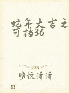 蛇年大吉之婚不可挡36