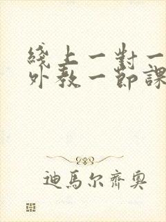 线上一对一英语外教一节课多少钱