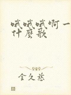 哦哦哦啊一一是什么歌
