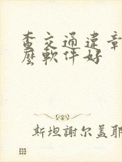 查交通违章用什么软件好