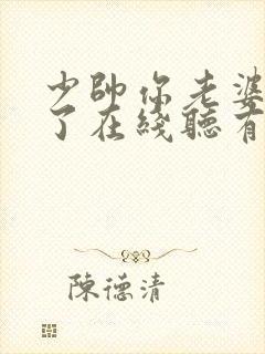 少帅你老婆又跑了在线听有声书