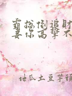 霸总倒追财阀前妻你高攀不起免费阅读全