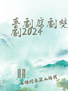 台剧腐剧双男主剧2024