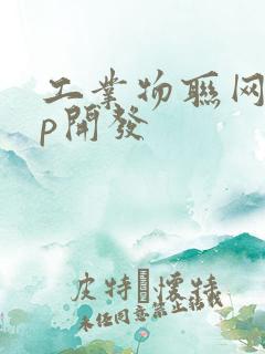 工业物联网app开发