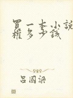 买一本小说的版权多少钱