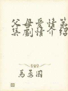 父母爱情第39集剧情介绍