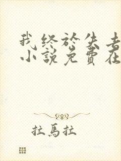 我终于失去了你小说免费在线阅读