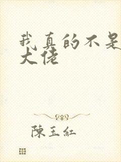 我真的不是反派大佬