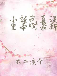 小说我真没想当皇帝啊最新章节