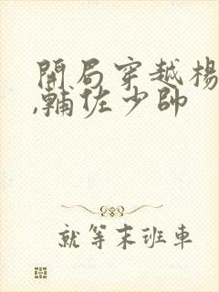 开局穿越杨宇霆,辅佐少帅