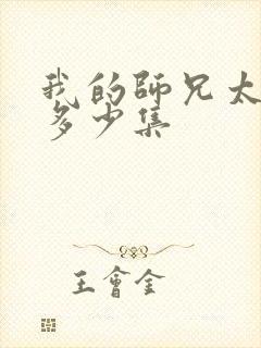 我的师兄太强了多少集