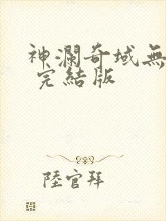 神澜奇域无双珠 完结版